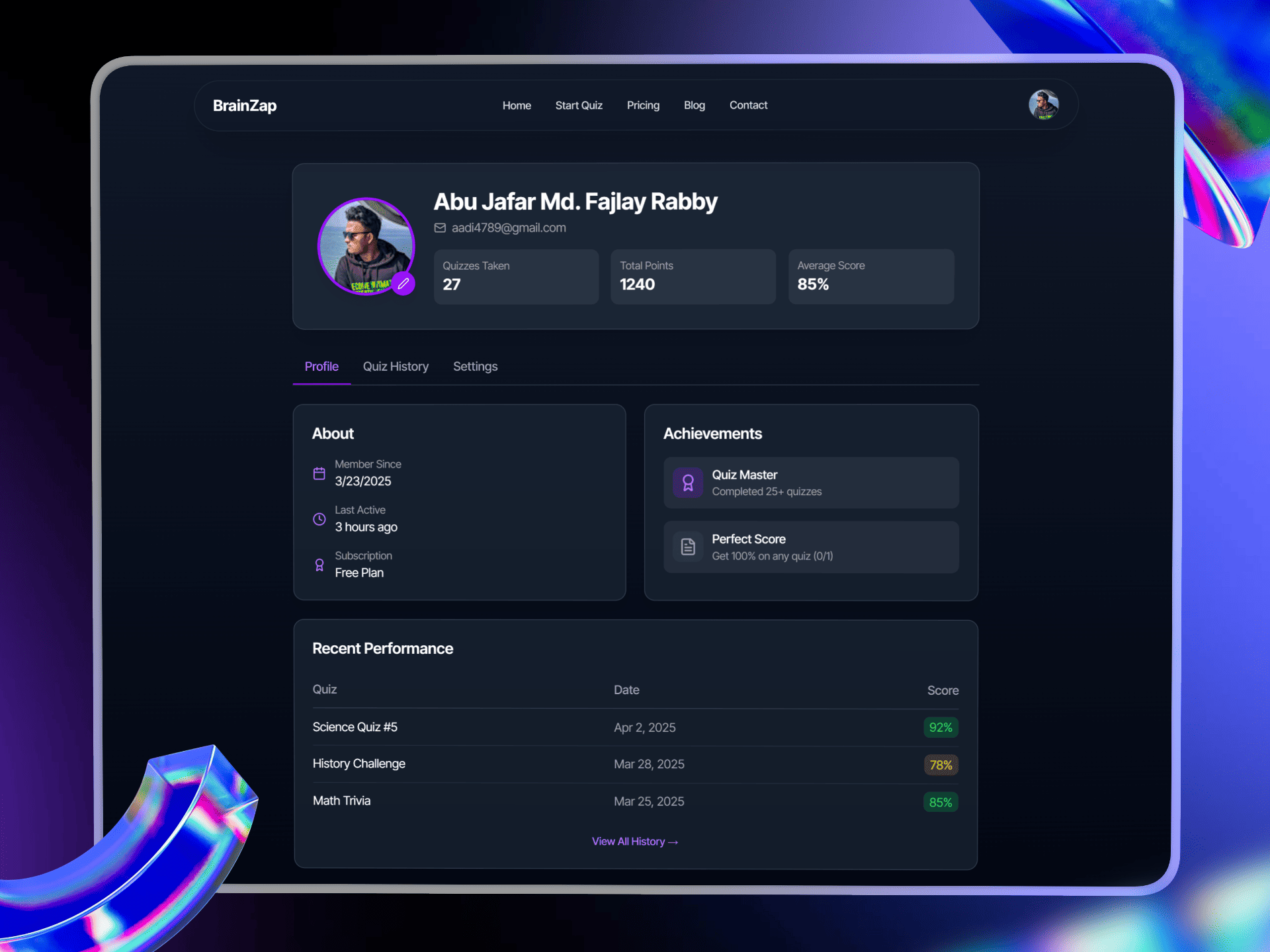 BrainZap screenshot